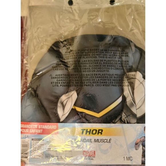 NEW Thor HALLOWEEN COSTUME UP TO SIZE 10 - Picture 3 of 4